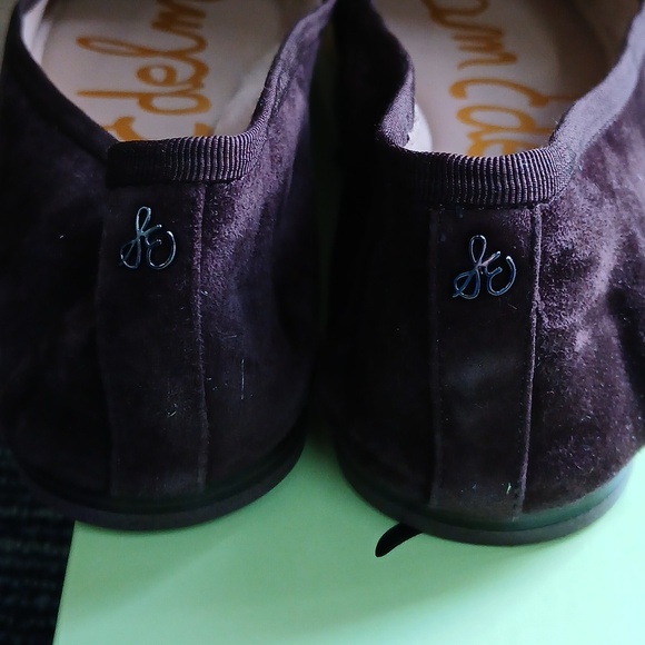 Sam Edelman Signature Collection Zane Ballet Flat Size 10 Suede - Picture 8 of 9
